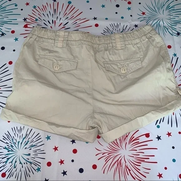 Motherhood Maternity Khaki Shorts, sz M - Picture 2 of 5